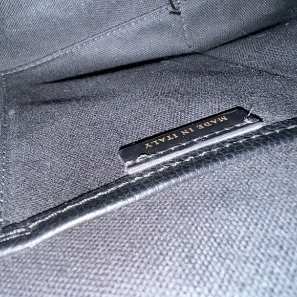 Pre-Owned Authentic Burberry Medium Banner House Check Derby Black Leath… - Picture 13 of 15